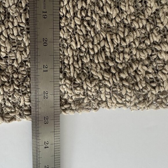 Sigrid Olsen Sport Chunky Knit Sweater Womens S Beige Textured Casual Grannycore - Picture 9 of 9